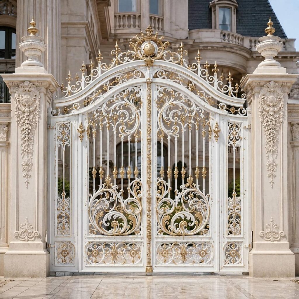 سفارش درب ویلایی مینیمال خطی طرح چوب