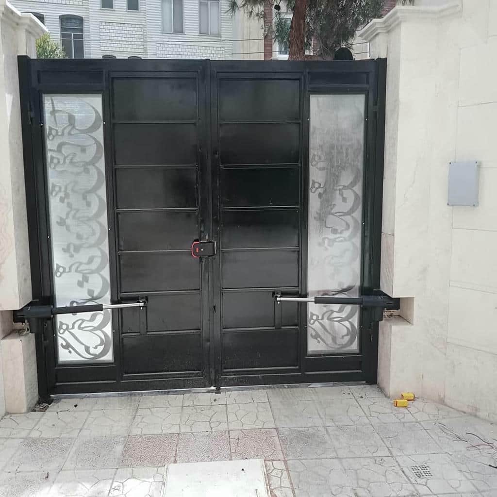 فروش درب اتوماتیک ریلی حیاط کم‌ولتاژ
