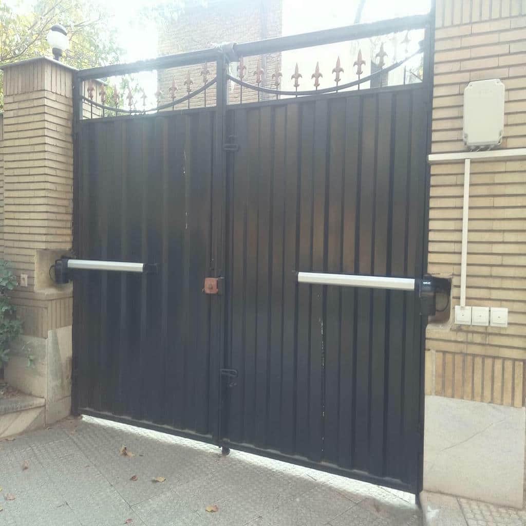 سفارش جک درب دو لنگه سنگین برای لنگه عریض