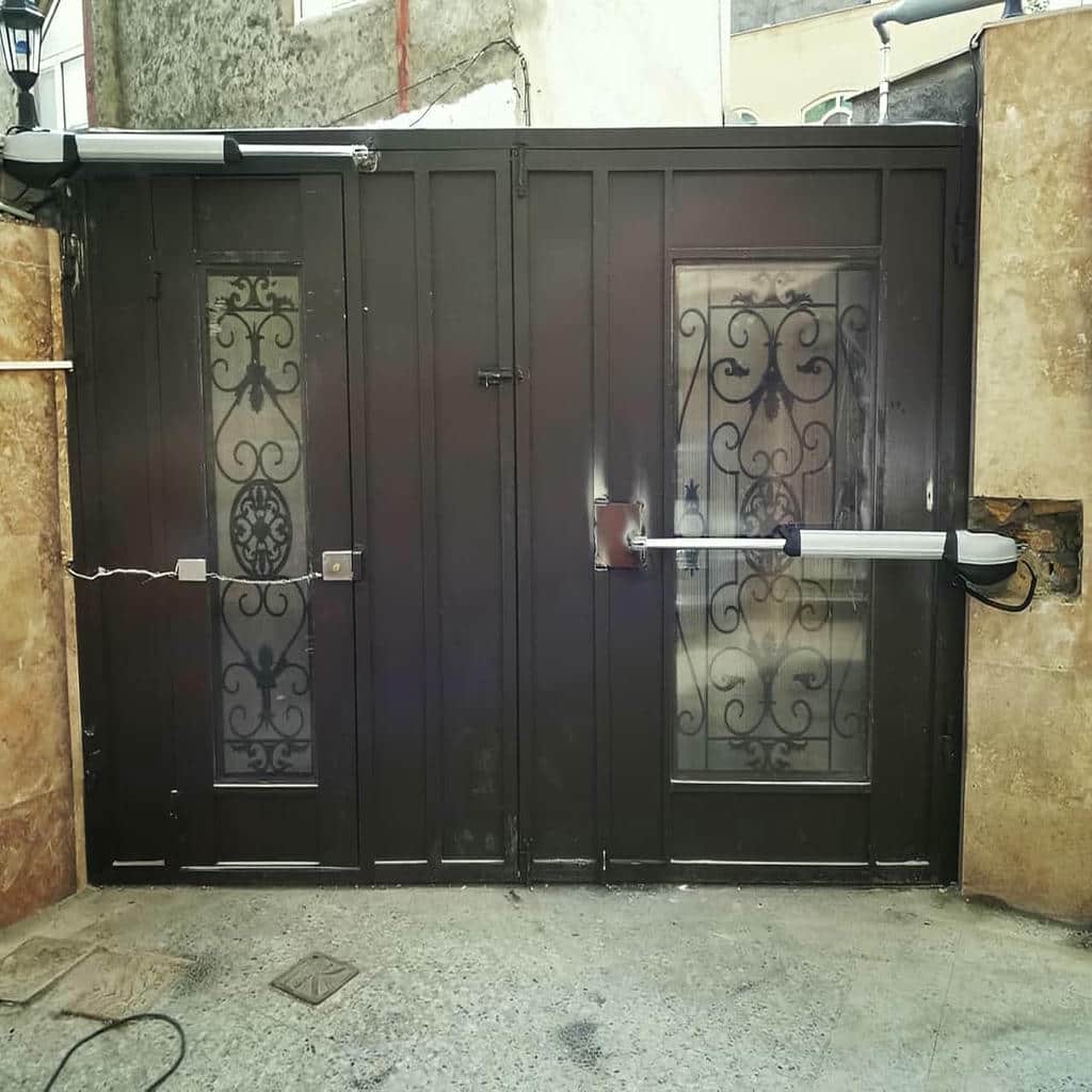 خرید درب پارکینگ جک دار بازویی با بازوی خطی