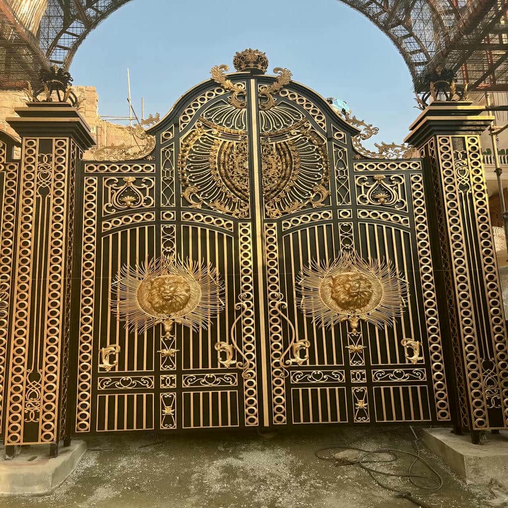 خرید درب پارکینگ ساختمان چند واحدی دو لنگه