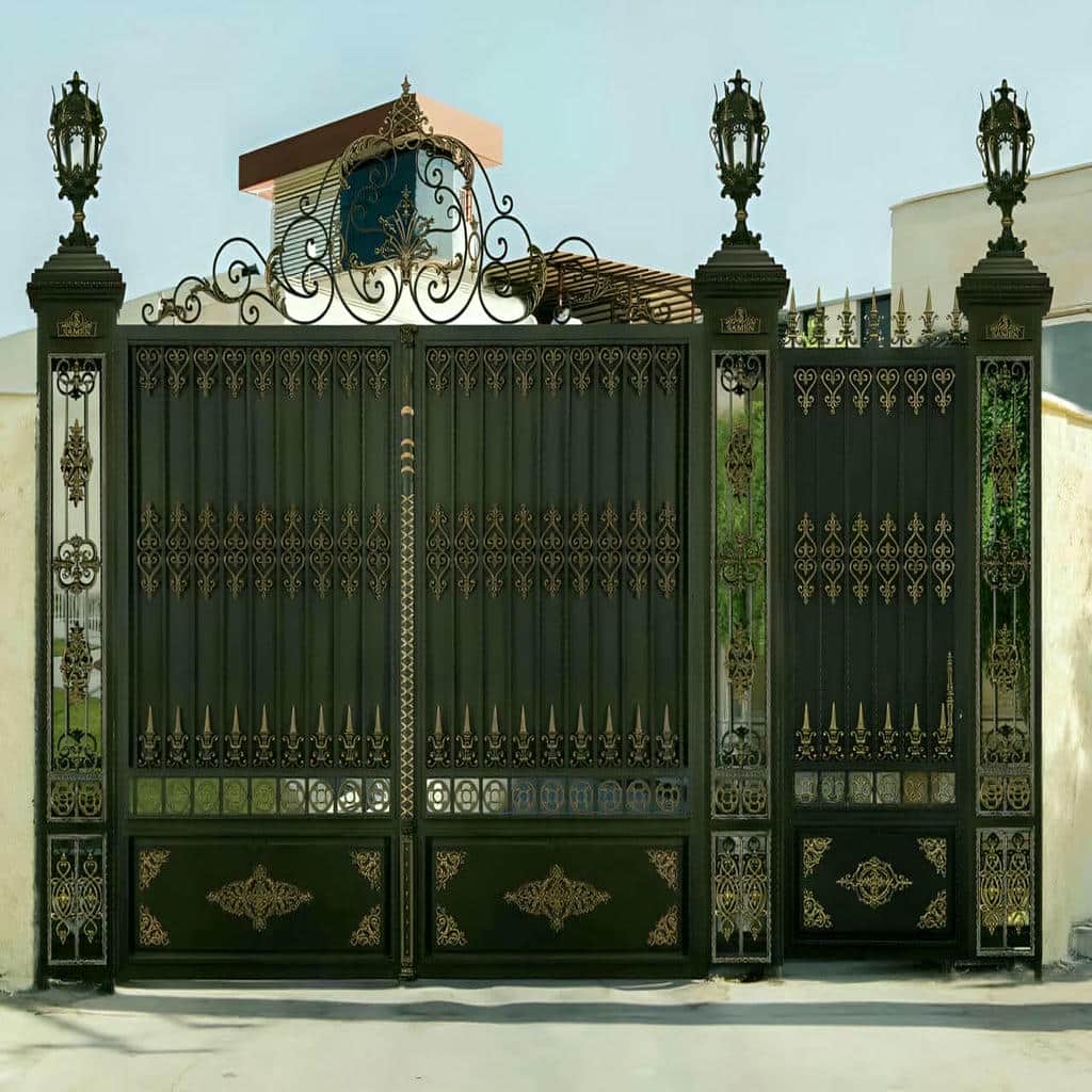 14 مدل درب ویلایی باغچه دار ورودی