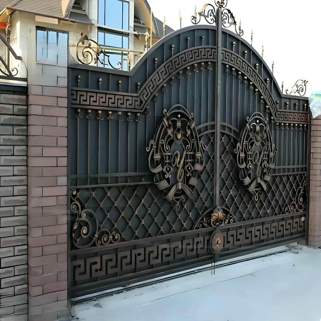 قیمت درب پارکینگ لولایی ستون دار اتوماتیک