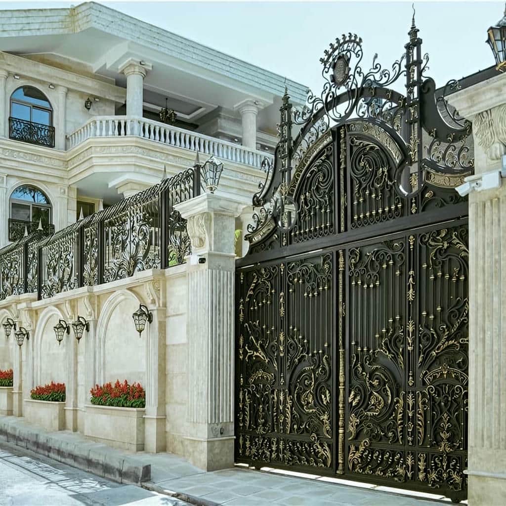 راهنمای انتخاب چرخ درب حیاط کشویی ریل زمینی