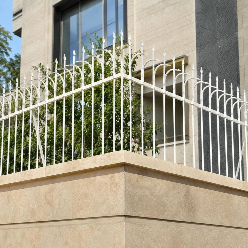 خدمات نصب حفاظ دیوار رنگ کوره ای با بررسی تاج
