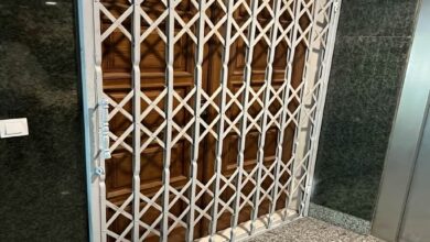 9 طرح حفاظ آکاردئونی آهنی سه لوزی