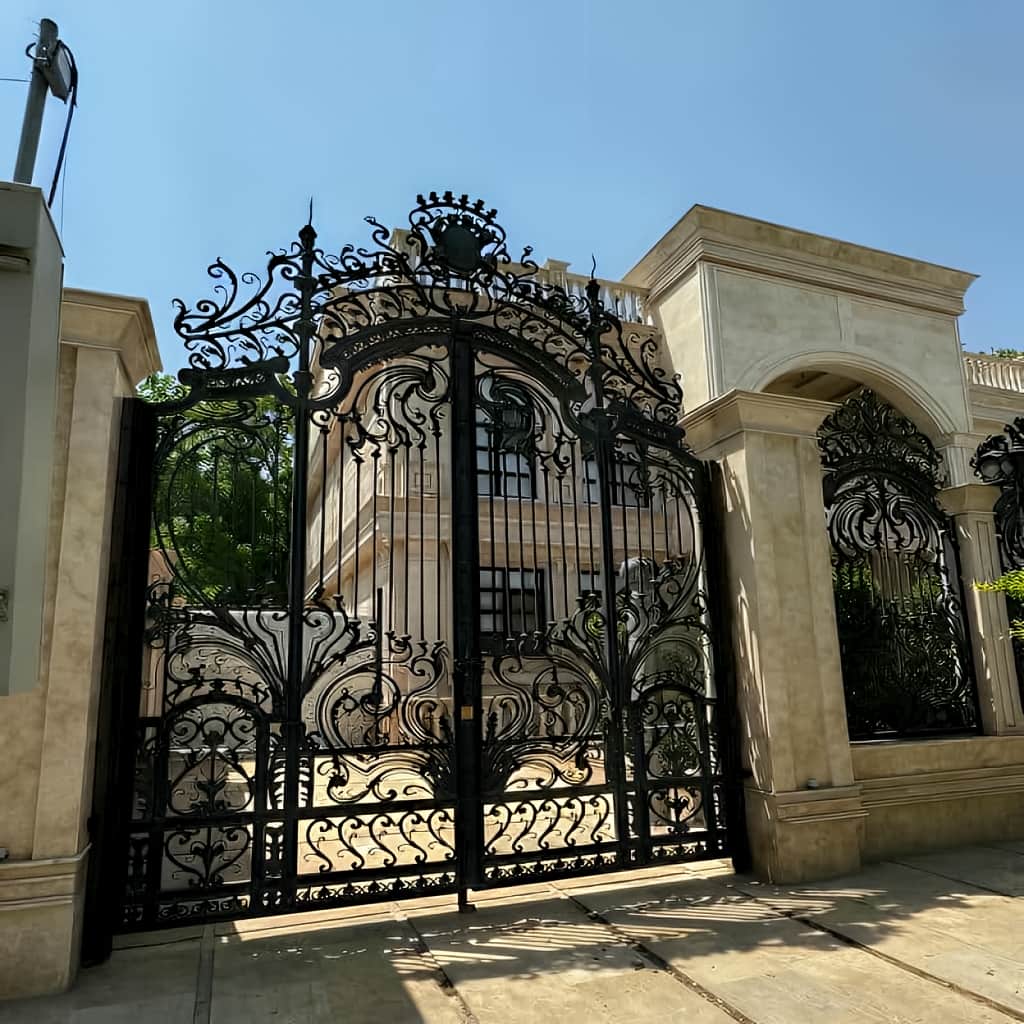 درب حیاط ویلایی جدید