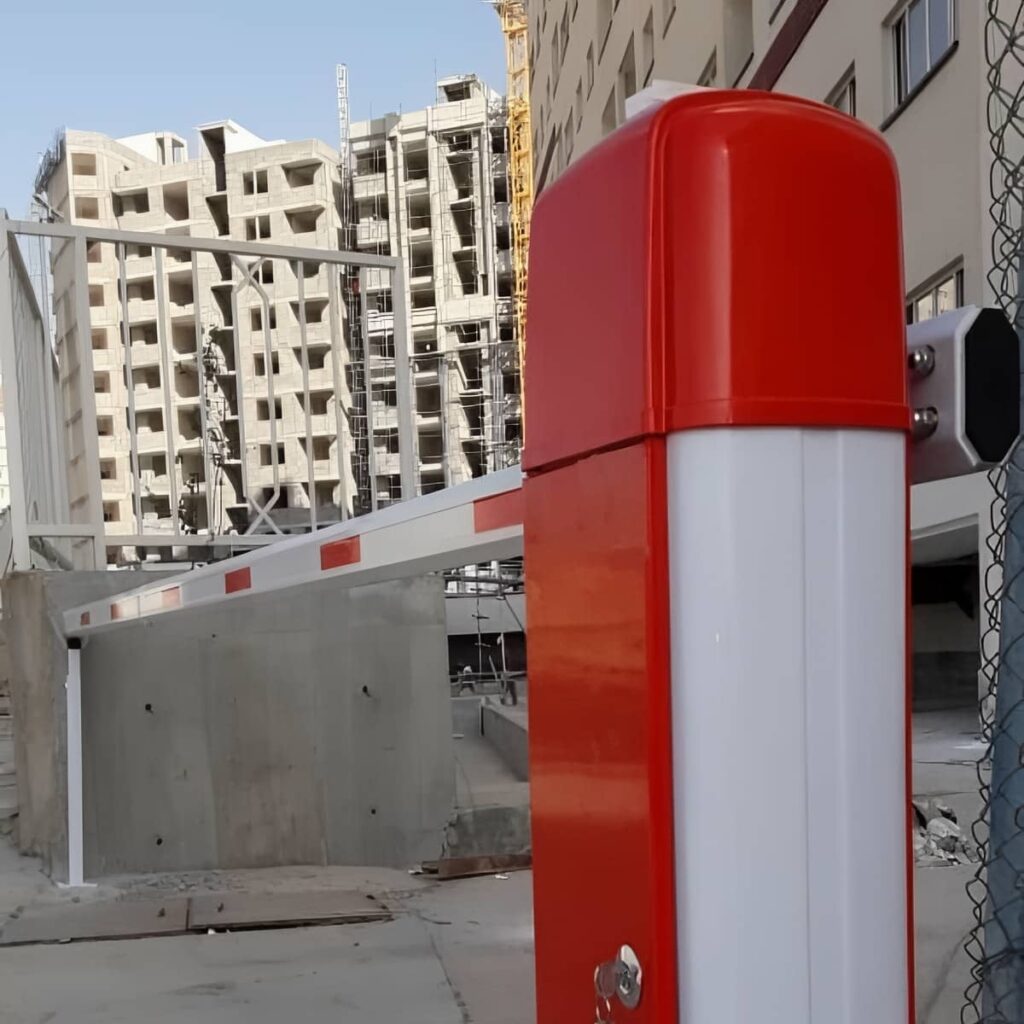 سفارش راهبند بازویی LED دار پارکینگ با بوم روشن
