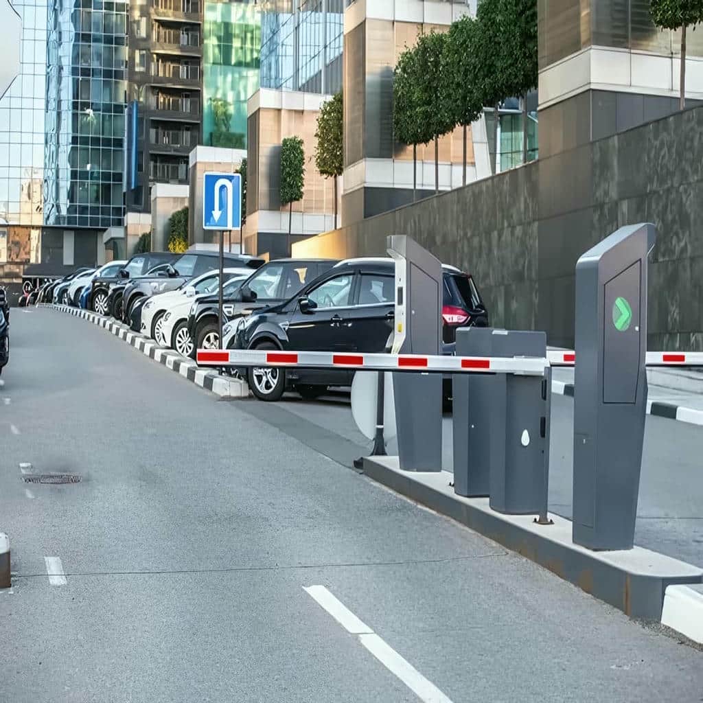 خدمات نصب راهبند تلسکوپی مسیر باریک با فتوسل