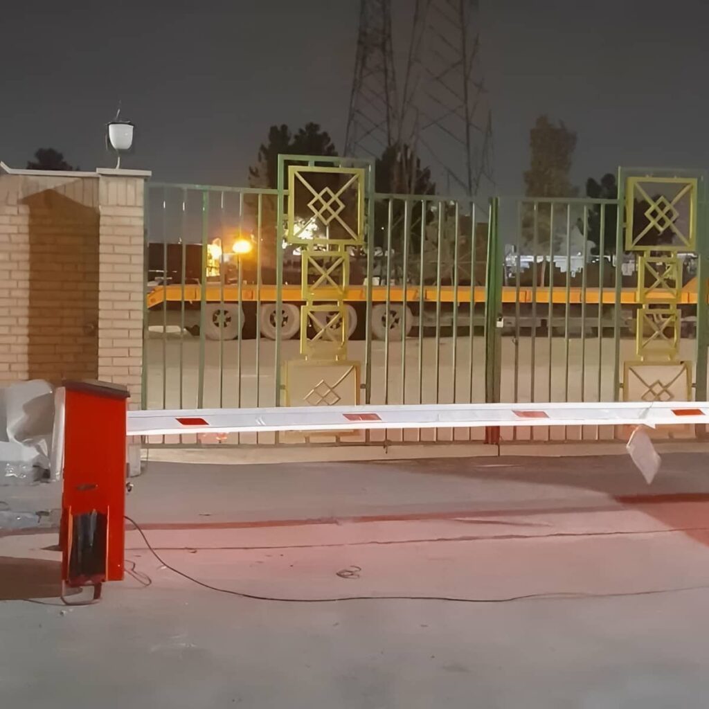 قیمت راهبند بازویی LED دار پارکینگ با موتور مناسب