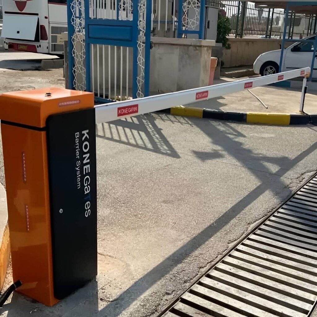 خدمات نصب راهبند تلسکوپی مسیر باریک با فتوسل