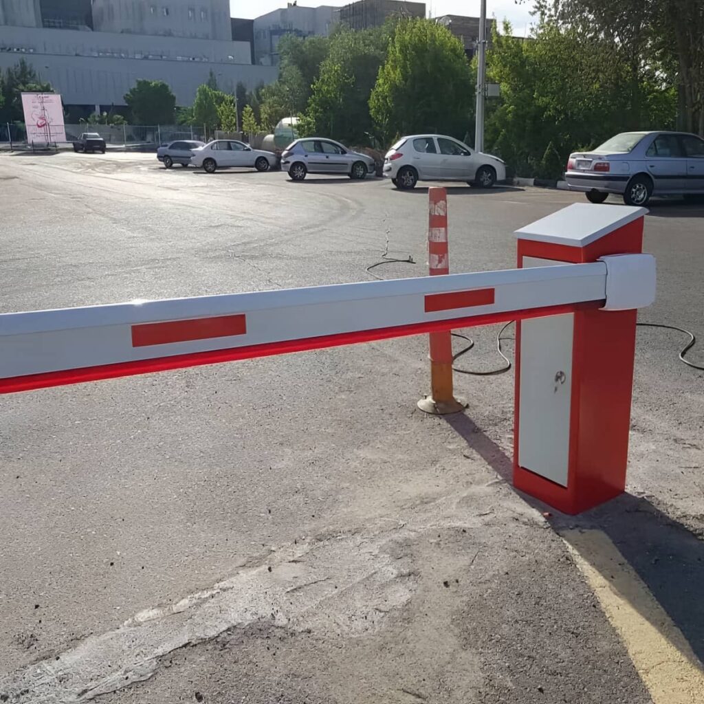 نصب راهبند بازویی LED دار پارکینگ با فتوسل