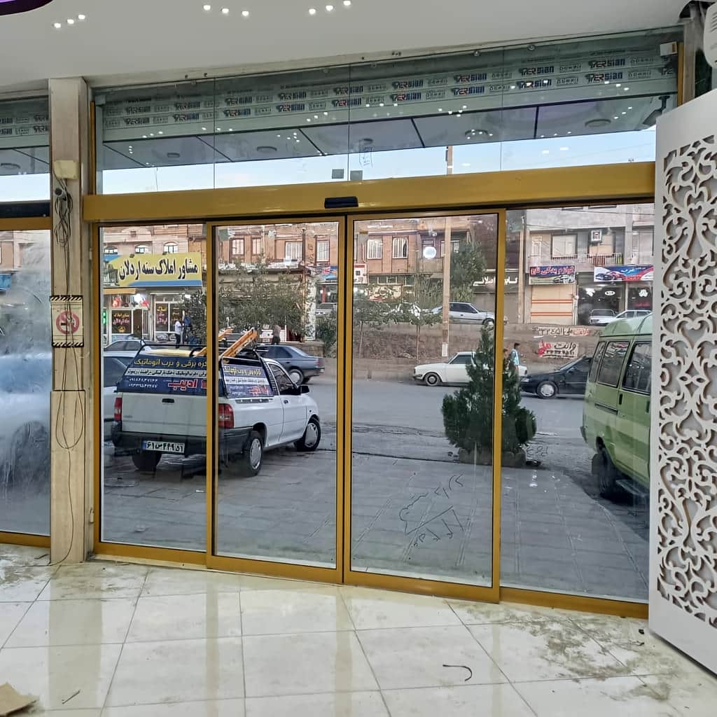 تعمیر درب اتوماتیک کشویی دو لت و بررسی اپراتور