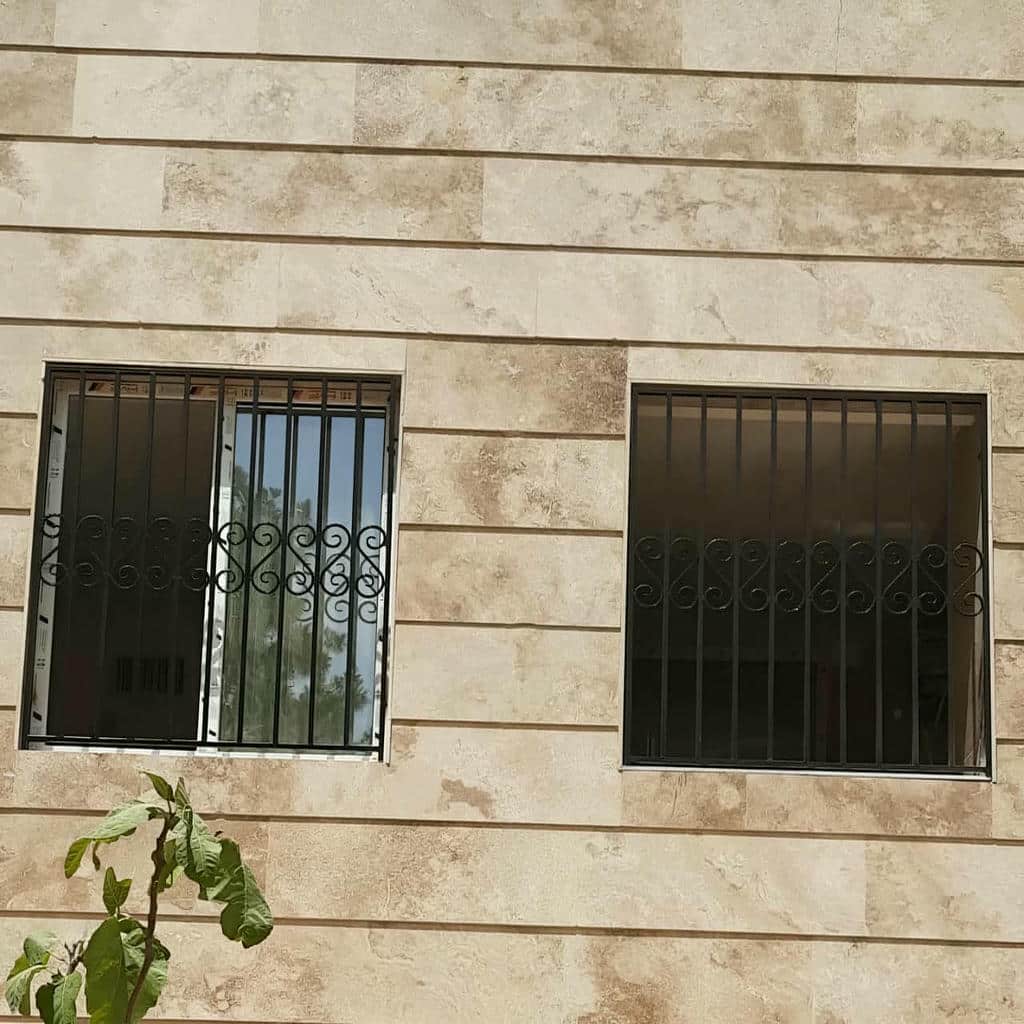 ساخت حفاظ پنجره طبقه اول امنیت ورودی با پروفیل آهنی