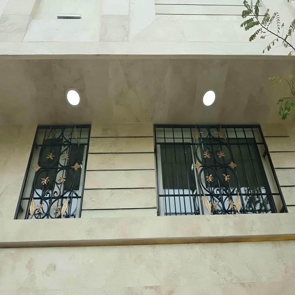 قیمت حفاظ پنجره جای گلدان دار بر اساس مشخصات سفارش