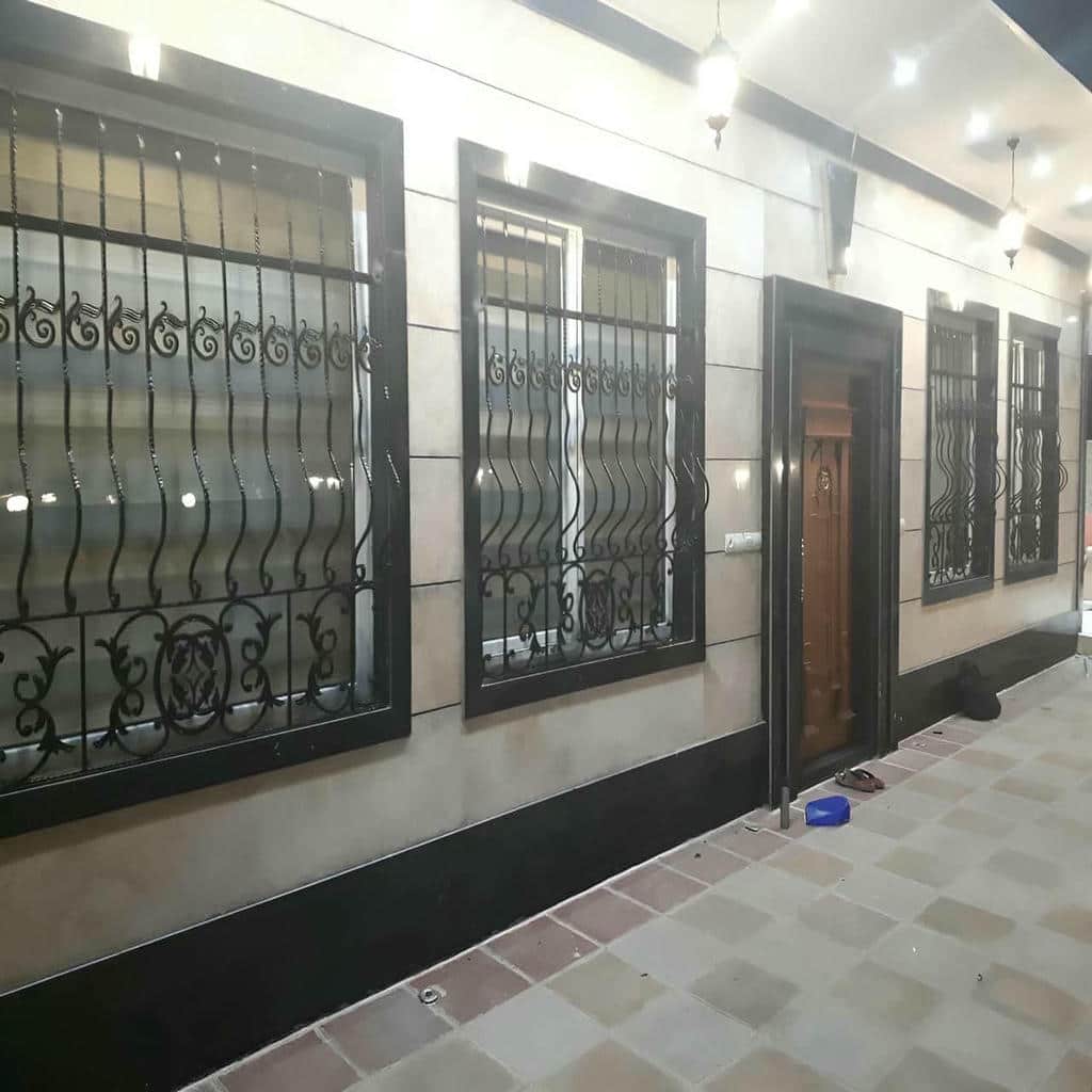 تولید حفاظ پنجره مدرن شبکه هندسی با تقاطع دقیق