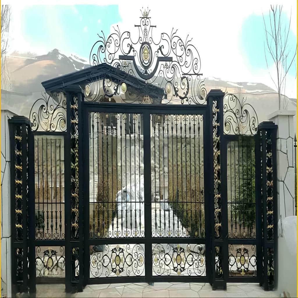 قیمت درب آهنی ساده قاب دار سفارشی