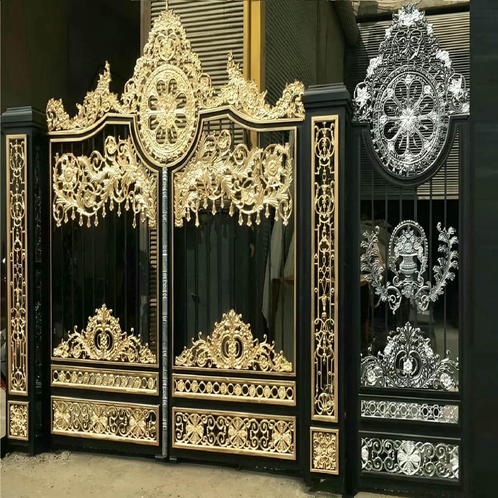 سفارش درب آهنی ساده قاب دار یک‌لنگه