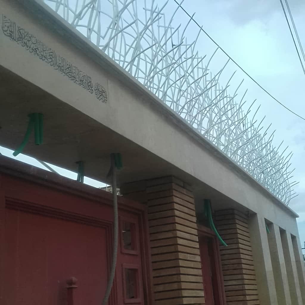 حفاظ شاخ گوزنی فلزی ساختمان