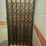 مرکز فروش حفاظ ضربدری آکاردئونی سفارشی مناسب ریل قفل تسمه و پرچ مقاوم