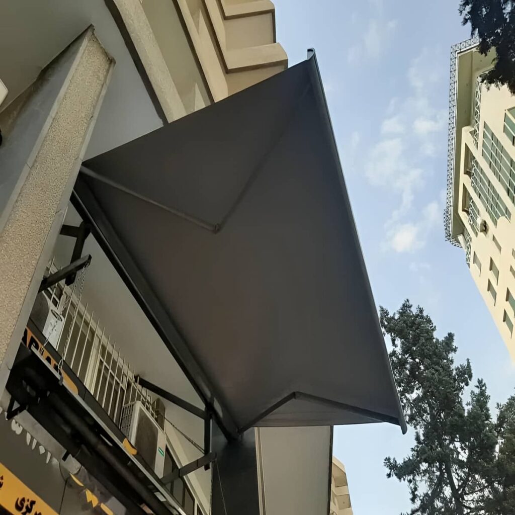 پوشش مقاوم سایبان برقی