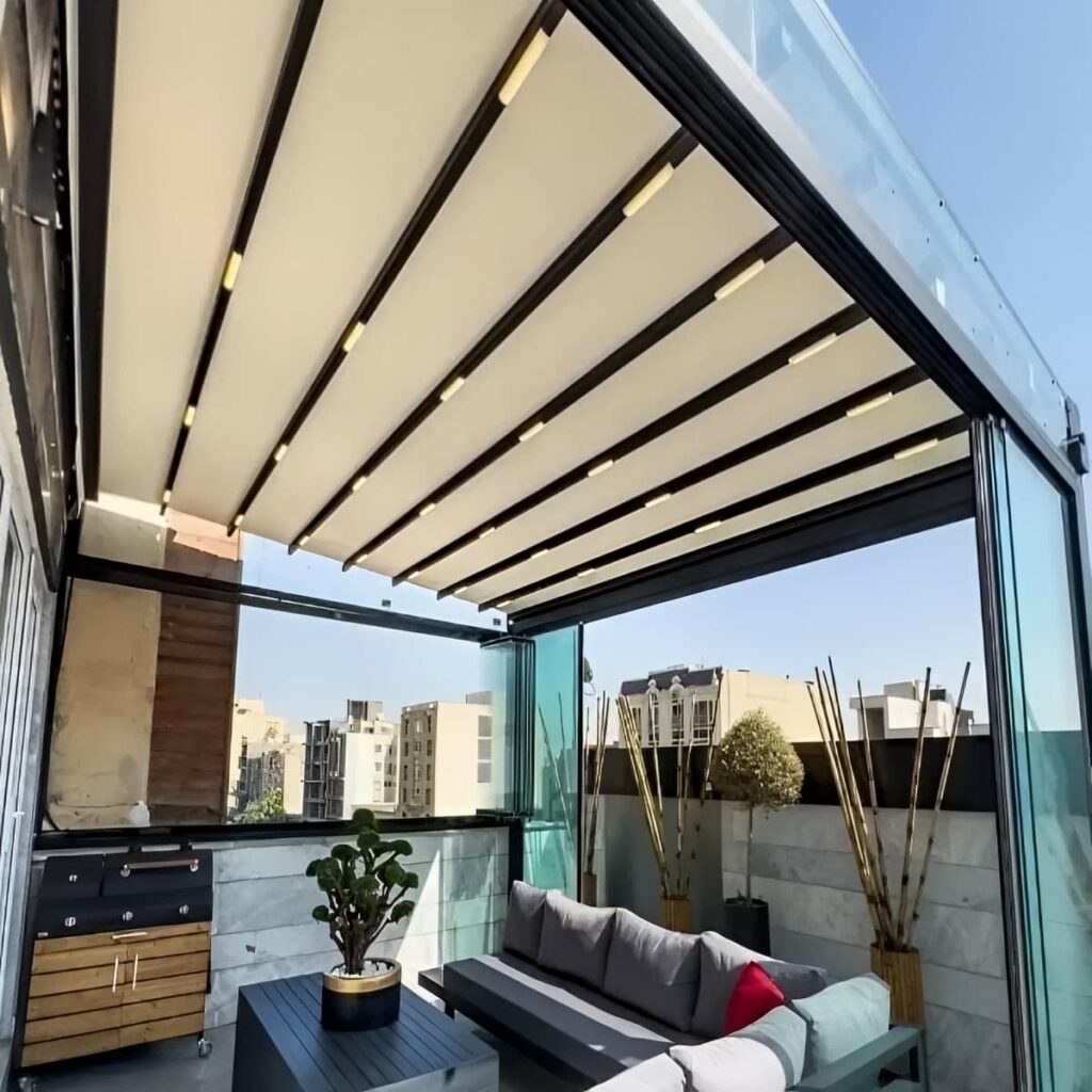 مدل تاشو سایبان