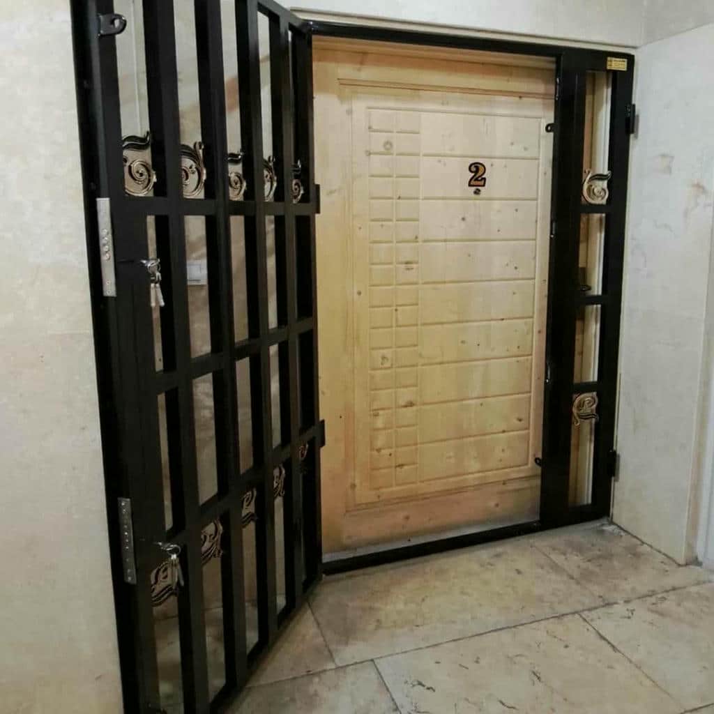 حفاظ کرکره‌ای با پوشش مقاوم رطوبت