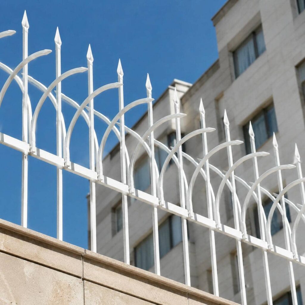 حفاظ دیوار با شاخه فلزی
